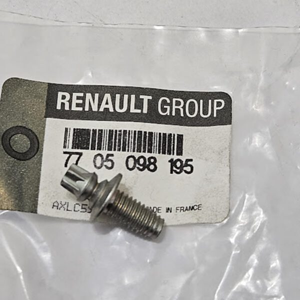 parafuso de aço cilindro ignição renault master 7705098195