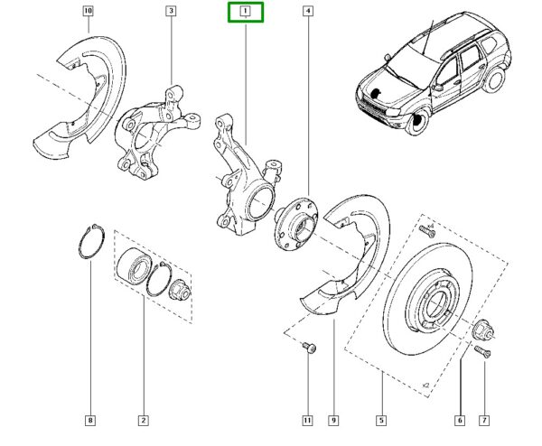 manga eixo dianteira esquerda renault duster 8200881941