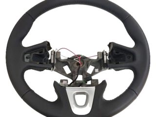 volante direção couro parcial renault fluence 484001640r