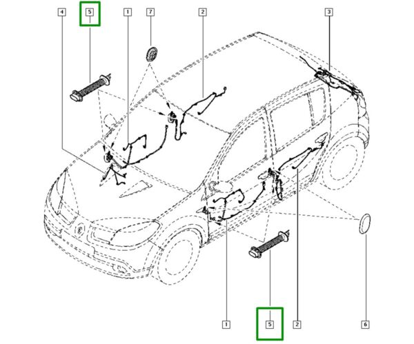 15279171794 borracha20passa20fio20porta20traseira20renault20sandero20–208200548210 3.jpg