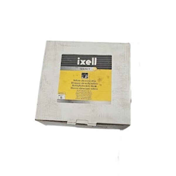 100 discos de lixa abrasivo p400 ixell 150mm 7711429978