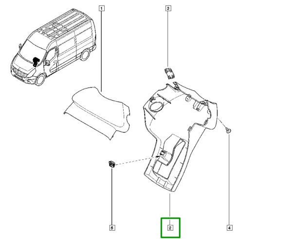 cobertura acabamento coluna direção renault master 484724378r