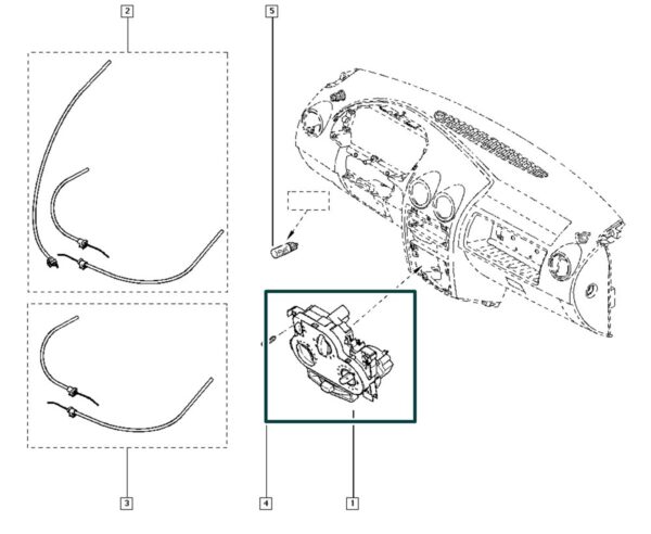 painel comando ar condicionado renault sandero c/ detalhes (cópia)