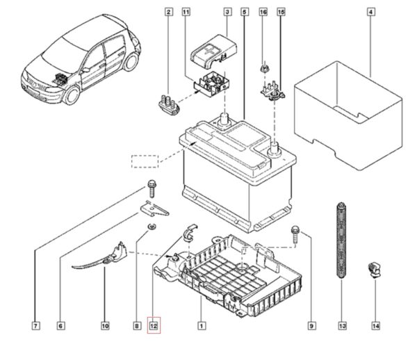 presilha plastica multifuncional renault duster 7703179036 (cópia)